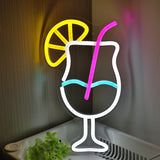 TONGER® Cocktail Hour Wall LED Neon Sign Light