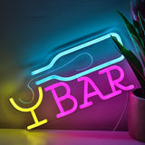 TONGER® Drunk in BAR Wall LED Neon Sign Light