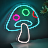 TONGER® Mushroom Wall LED Neon Sign Light