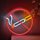 TONGER® No Smoking Wall LED Neon Sign Light