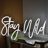 TONGER® Stay Wild Wall LED Neon Sign Light