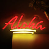 TONGER® Aloha Wall LED Neon Sign Light