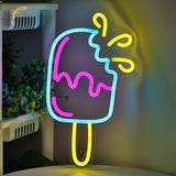 TONGER® Popsicle Wall LED Neon Sign Light