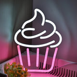 TONGER® Cupcake Wall LED Neon Sign Light