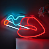 TONGER® Smoking Wall LED Neon Sign Light