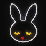 TONGER® Rabbit Wall LED Neon Sign Light