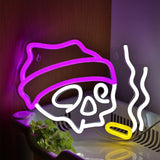 TONGER® Skull Wall LED Neon Sign Light