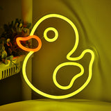 TONGER® Rubber Ducky Wall LED Neon Sign Light