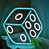 TONGER® Dice Wall LED Neon Sign Light