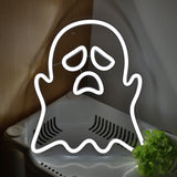 TONGER® Ghost Wall LED Neon Sign Light For Halloween Decoration