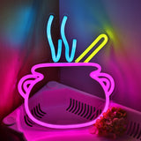 TONGER® Witch’s poison potions Wall LED Neon Sign Light For Halloween Decoration