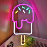 TONGER® Popsicle Wall LED Neon Sign Light