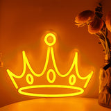 TONGER® Crown Wall LED Neon Sign Light