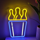 TONGER® Beer Ice Bucket Wall LED Neon Sign Light
