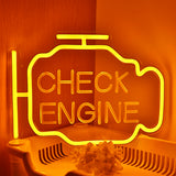 TONGER® Check Engine Wall LED Neon Sign Light