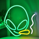 TONGER® Alien Wall LED Neon Sign Light