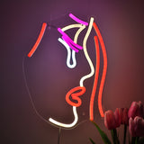 TONGER® Heartbroken Girl Wall LED Neon Sign Light