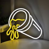 TONGER® Spill The Juice Wall LED Neon Sign Light