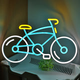 TONGER® Bicycle Wall LED Neon Sign Light