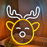 TONGER® Elk Wall LED Neon Sign Light