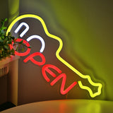 TONGER® Guitar With Open Wall LED Neon Sign Light