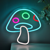 TONGER® Mushroom Wall LED Neon Sign Light