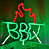 TONGER® BBQ Wall LED Neon Sign Light