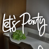 TONGER® Let's party Wall LED Neon Sign Light