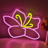 TONGER® Cherry Blossom Wall LED Neon Sign Light