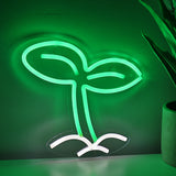TONGER® Artistic Sapling Seedlings Tree Wall LED Neon Sign Light