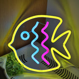 TONGER® Baby Puffer Fish Wall LED Neon Sign Light