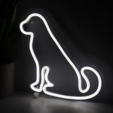 TONGER® Dog Wall LED Neon Sign Light