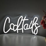 TONGER® Cocktails Wall LED Neon Sign Light