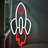 TONGER® Rocket Wall LED Neon Sign Light