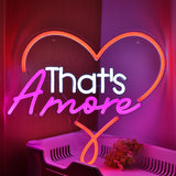 TONGER® That's Amore Wall LED Neon Sign Light