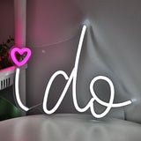TONGER® I Do Wall LED Neon Sign Light