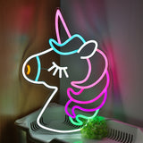 TONGER® Unicorn Wall LED Neon Sign Light
