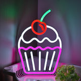 TONGER® Melting Cupcake Wall LED Neon Sign Light