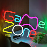 TONGER® Game Zone Wall LED Neon Sign Light