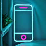 TONGER® Phone Wall LED Neon Sign Light