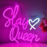 TONGER® Slay Queen Wall LED Neon Sign Light