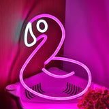 TONGER® Flamingo Balloon Wall LED Neon Sign Light
