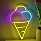 TONGER® Ice Cream Wall LED Neon Sign Light