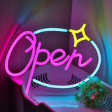 TONGER®  Open Star-Shaped Wall LED Neon Sign Light