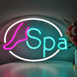 TONGER® Foot Spa Wall LED Neon Sign Light