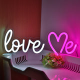 TONGER® Love me Wall LED Neon Sign Light