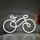 TONGER® Bicycle Wall LED Neon Sign Light