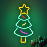 TONGER® Christmas Tree Wall LED Neon Sign Light