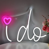 TONGER® I Do Wall LED Neon Sign Light