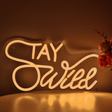 TONGER® Stay Wild Wall LED Neon Sign Light